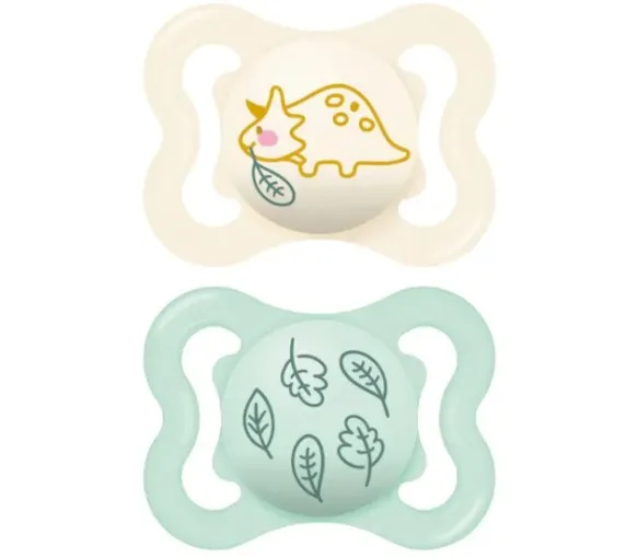 Supreme sucettes silicone 2-6 mois Mam - lot de 2 sucettes