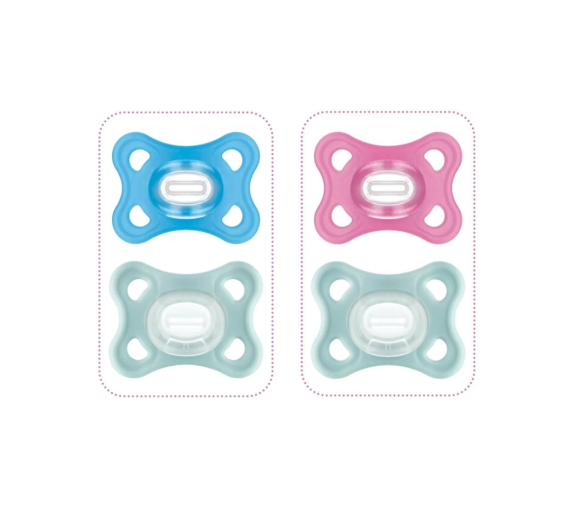Sucette Comfort silicone 2-6mois Mam - boîte de 2 sucettes - image 1