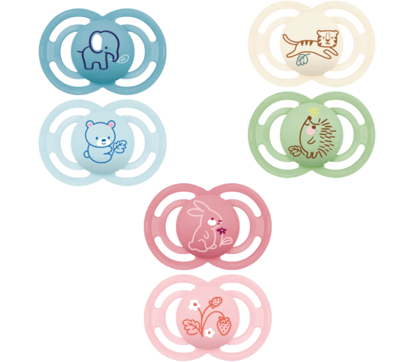 Sucettes Perfect animaux 18 mois et + MAM - 2 sucettes - image 1