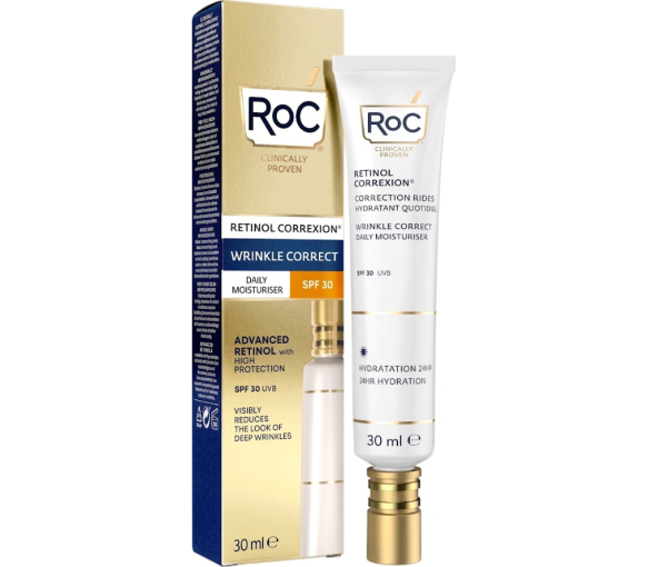 Rétinol avancé correction rides SPF30 RoC - tube de 30ml