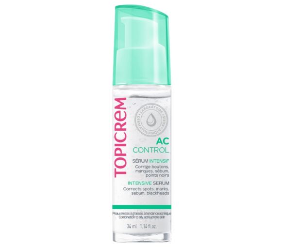 AC Control Sérum intensif Topicrem - flacon-pompe de 34 ml