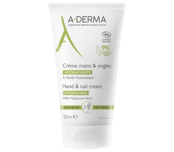 Crème mains peaux fragiles A-DERMA - tube de 50 ml - image 1