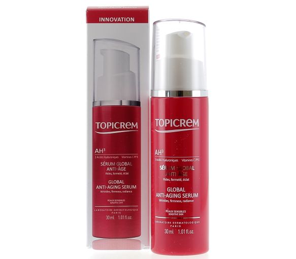 AH3 Sérum global anti-âge Topicrem - flacon pompe de 30ml - image 1