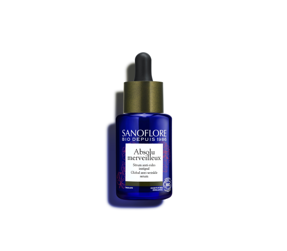 Absolu Merveilleux Sérum anti-rides intégral Sanoflore - Flacon compte-gouttes de 30ml - image 1