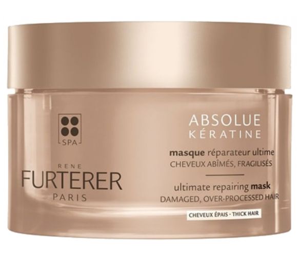 Absolue Kératine Cure Renaissance masque réparateur ultime cheveux épais René Furterer - image 1