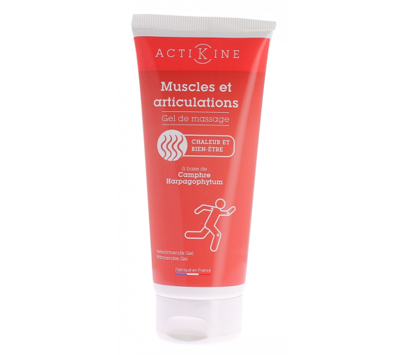 Actikine Gel de massage muscles et articulations Marque Verte - tube de 100ml