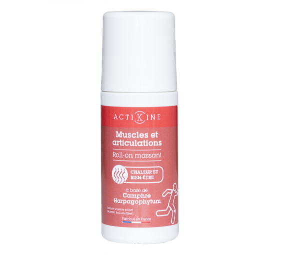 Actikine Roll-on massant muscles et articulations Marque Verte - roll-on de 60ml - image 1