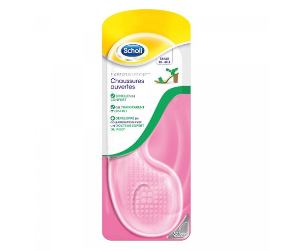 ActivGel semelles chaussures ouvertes et sandales Scholl - une paire 35-40,5