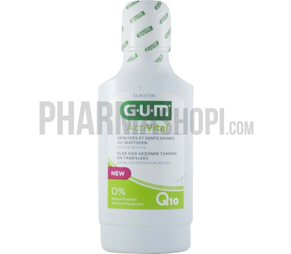 Activital Q10 bain de bouche Gum - flacon de 300 ml