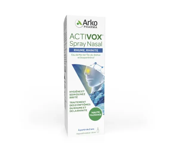 Activox spray nasal rhume et rhinite Arkopharma - flacon de 20ml - image 1