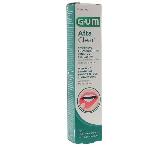 Afta clear gel Gum - tube de 10 ml