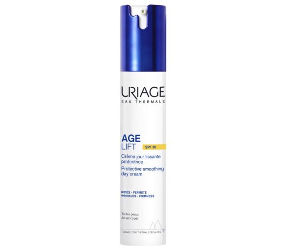 Age Lift Crème jour lissante protectrice SPF30 Uriage - flacon de 40 ml - image 1