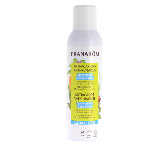 Allergoforce Spray environnement anti-acariens, anti punaises et anti-tiques Pranarôm - spray de 150 ml - image 1