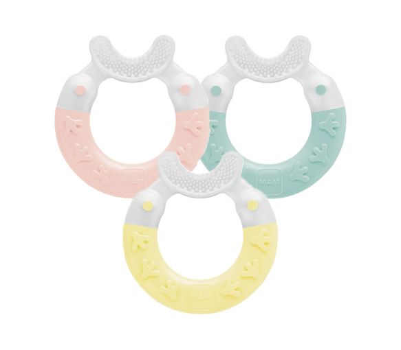 Anneau de dentition nettoyant +3 mois MAM - un anneau