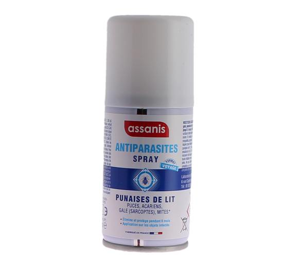 Anti-parasites spray punaises de lit Assanis - spray de 75ml - image 1