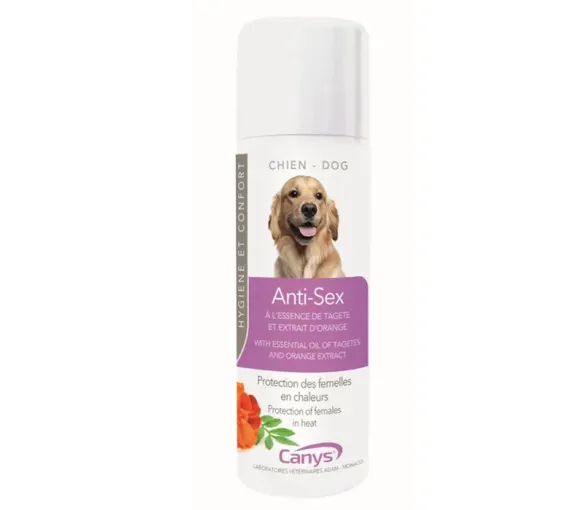 Anti-sex protection des femelles en chaleur Canys - spray de 150ml