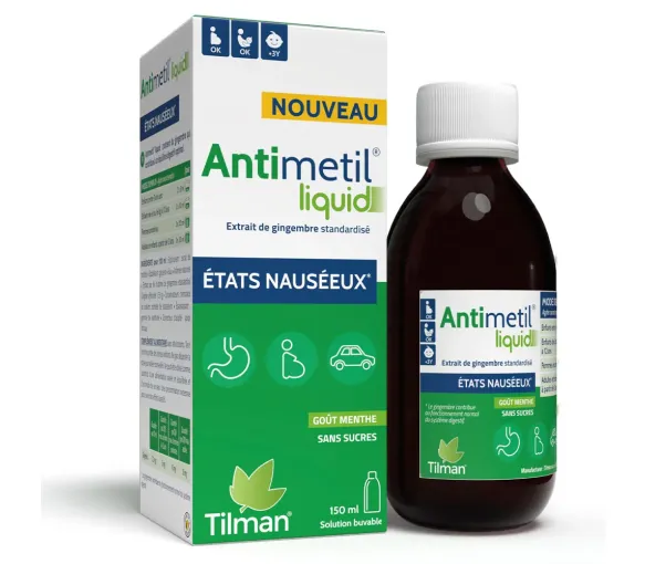 Antimetil liquid états nauséeux Tilman - flacon de 150ml
