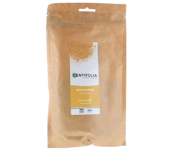 Argile jaune Centifolia - sachet de 250g