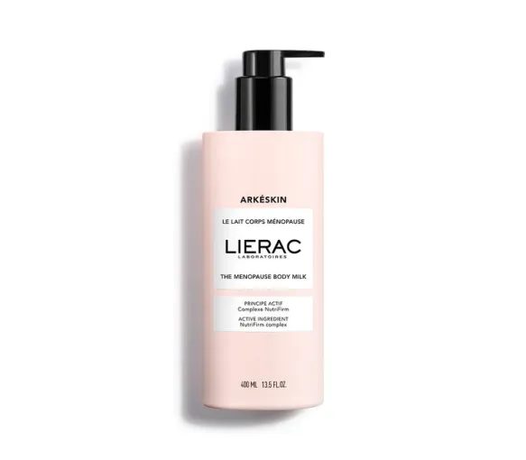 Arkéskin le lait corps ménopause Lierac - flacon-pompe de 400 ml - image 1