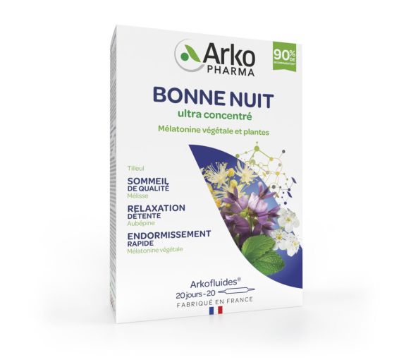 Arkofluides Bonne nuit Arkopharma - boîte de 20 ampoules - image 1