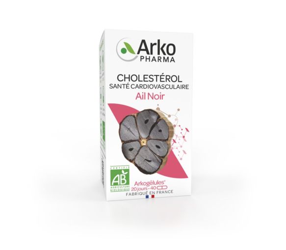 Arkogélules Ail noir bio Arkopharma - boîte de 40 gélules - image 1