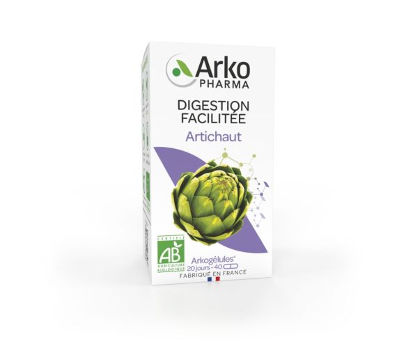 Arkogélules Artichaut bio Arkopharma - boîte de 40 gélules - image 1