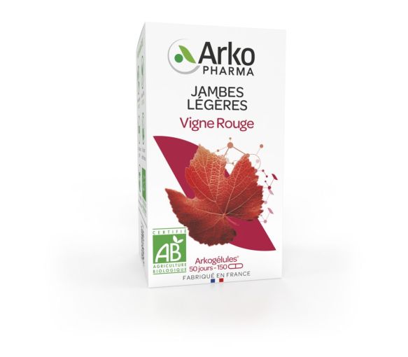 Arkogélules Vigne rouge Bio Arkopharma - boîte de 150 gélules - image 1
