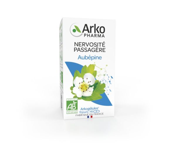 Arkogélules Aubépine Arkopharma - boite de 45 gélules - image 1