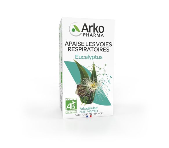 Arkogélules Eucalyptus bio Arkopharma - boîte de 45 gélules - image 1