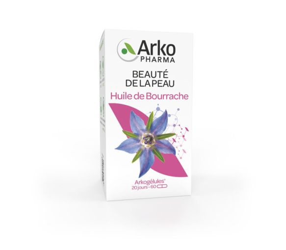 Arkogélules Huile de bourrache Arkopharma - image 1