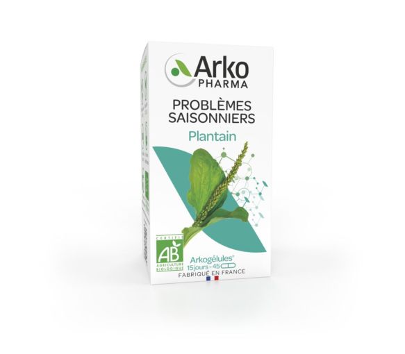 Arkogélules Plantain bio Arkopharma - boîte de 45 gélules - image 1