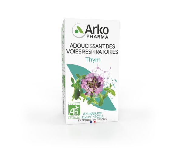 Arkogélules Thym Arkopharma - boîte de 45 gélules - image 1