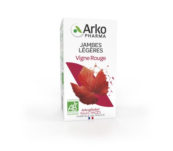 Arkogélules Vigne rouge Arkopharma - boîte de 45 gélules - image 2