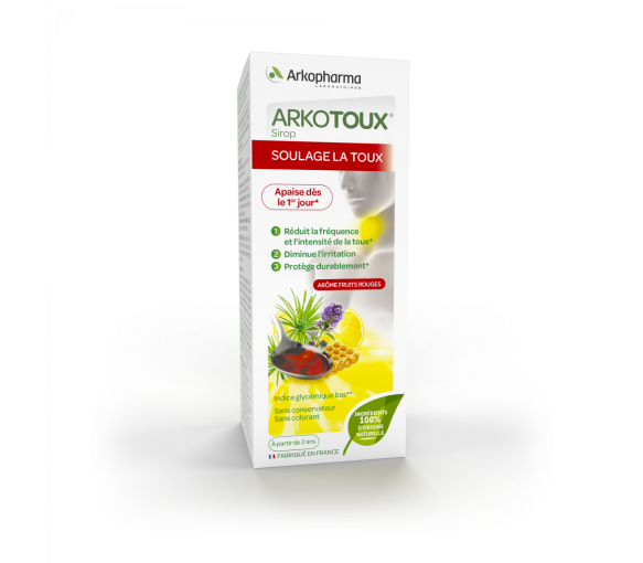 Arkotoux Sirop soulage la toux Arkoharma - flacon de 140 ml - image 1