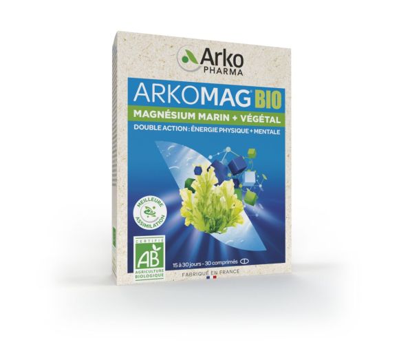 Arkomag bio Arkopharma - boîte de 30 comprimés - image 1
