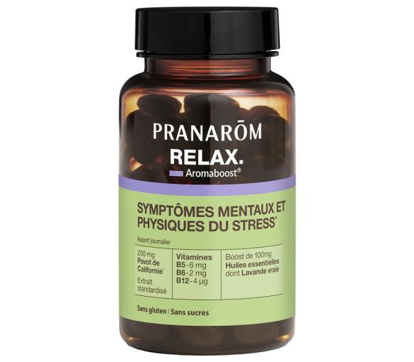 Aromaboost Relax Pranarôm - pot de 60 capsules - image 1