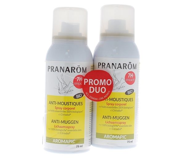 Aromapic Spray corps anti-moustique Pranarôm - image 1