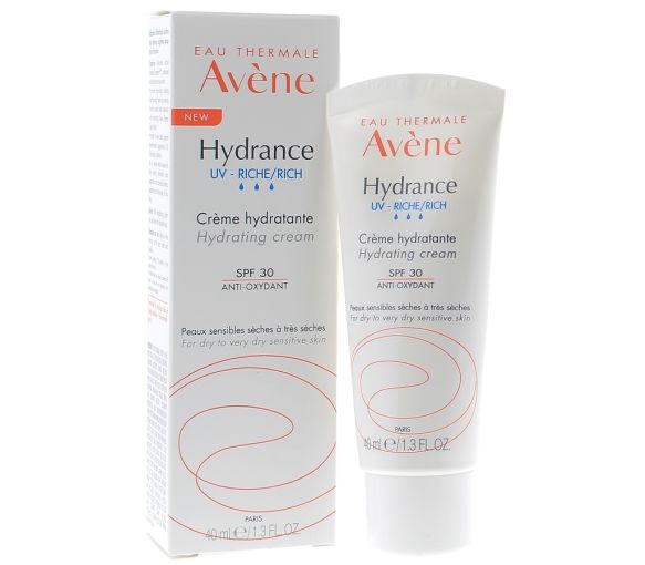 Hydrance émulsion riche hydratante UV spf 30 Avène - tube de 40 ml - image 1