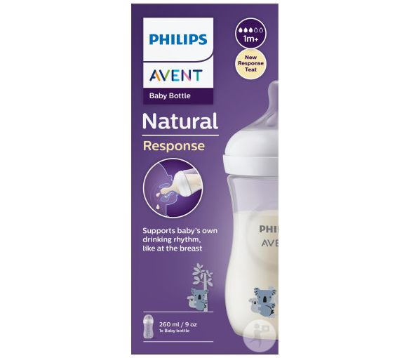 Avent Natural Response Biberon Koala Philips - biberon de 260ml - image 1