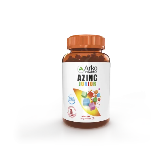 Azinc Junior gummies Arkopharma - pot de 60 gommes - image 1