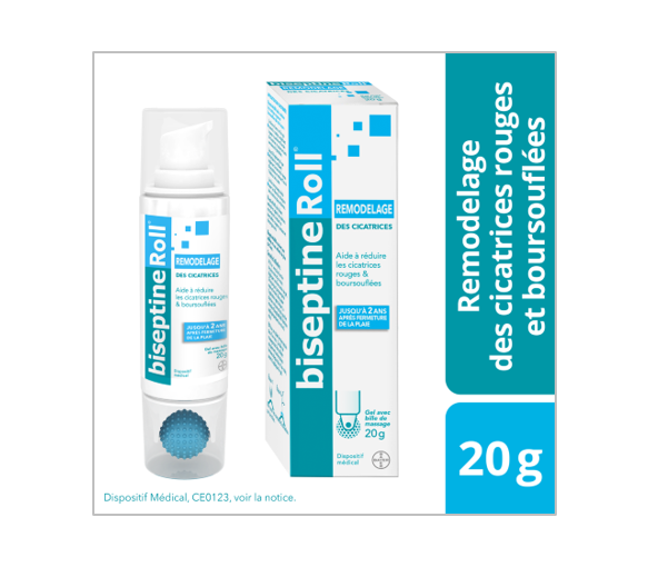 BiseptineRoll Remodelage des cicatrices 20 g - image 1