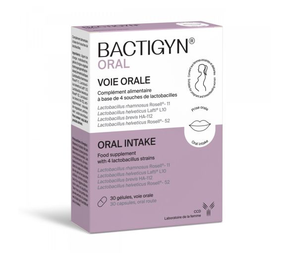 Bactigyn oral CCD - boîte de 30 gélules - image 1