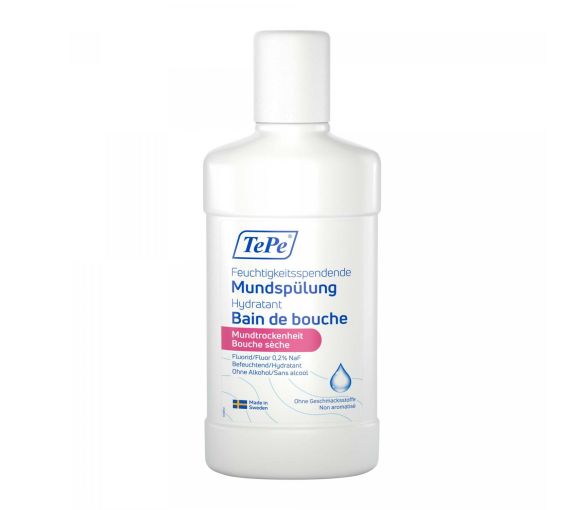 Bain de bouche hydratant bouche sèche TePe - flacon de 500ml - image 1