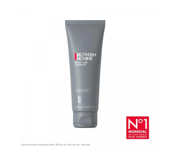 Basics Line Nettoyant & tonifiant homme Biotherm - tube de 125 ml