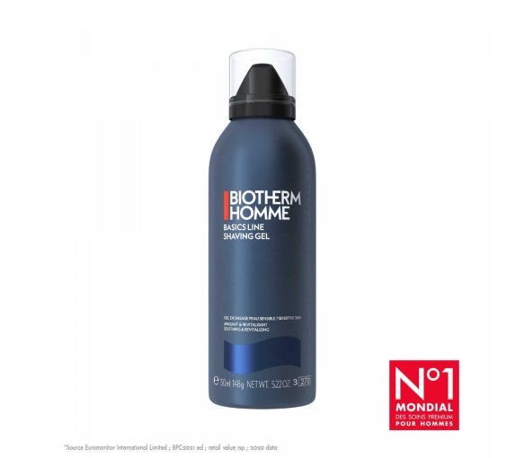 Basics line shaving Gel de rasage Biotherm homme - flacon de 150ml - image 1