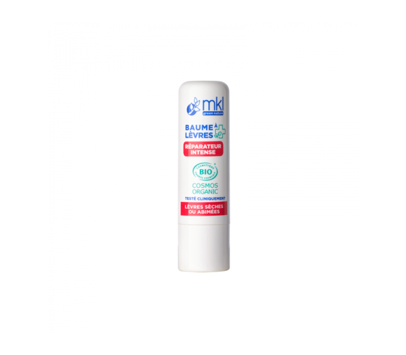 Baume à lèvres réparateur intense bio MKL Green Nature - stick de 4g