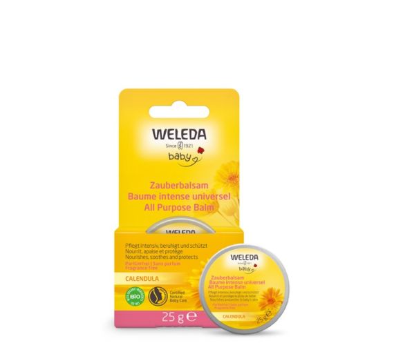 Baume intense universel Calendula Weleda baby - pot de 25g - image 1