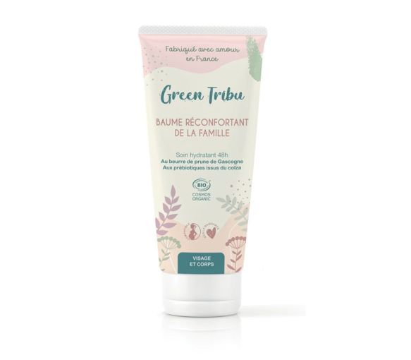 Baume réconfortant de la famille bio Green Tribu - tube de 200ml