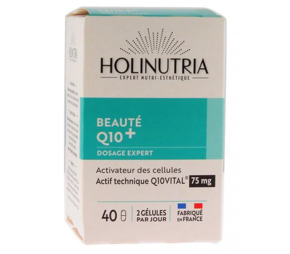Beauté Q10+ Holinutria - boîte de 40 gélules - image 1