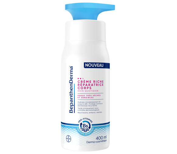 BepanthenDerma Crème Riche Réparatrice Corps 400 ml Peaux sèches et sensibles - image 1